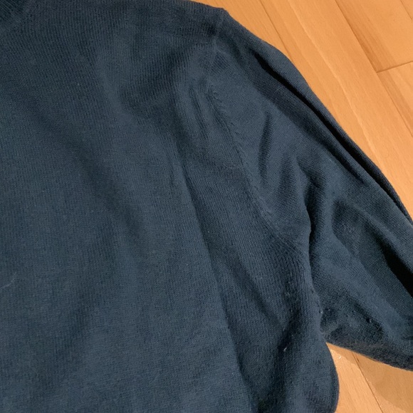 ✏️MAKE AN OFFER Thyme Maternity Women’s Teal Turtleneck - size L - Picture 8 of 15